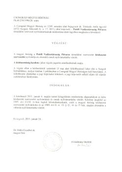 hatarozat
